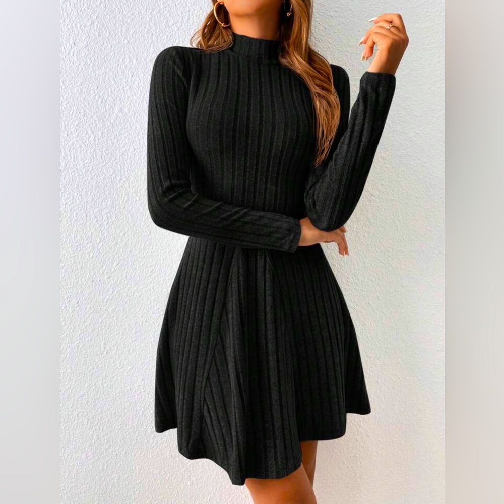 SHEIN Ribbed Knit dress NWT